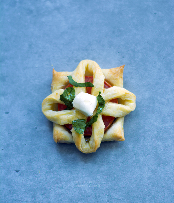 Antipasti con pasta sfoglia veloci