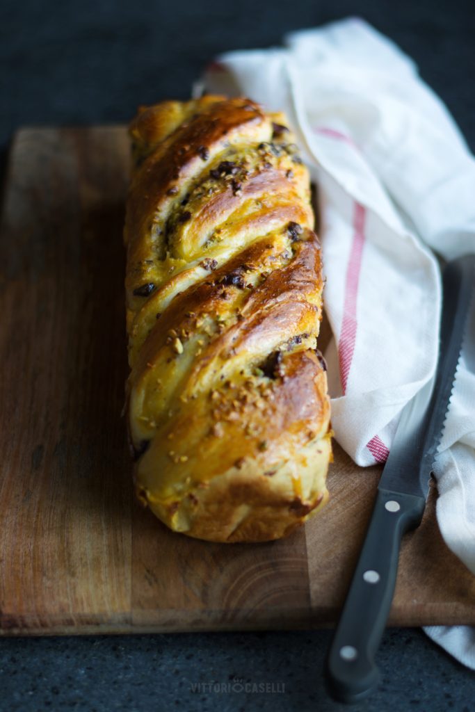Babka al cioccolato e marmellata di arance