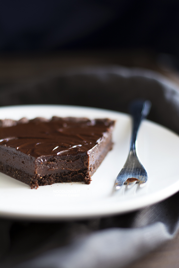 Crostata al cioccolato e caffè