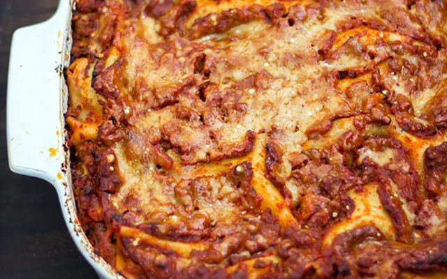 Lasagna al forno alla bolognese