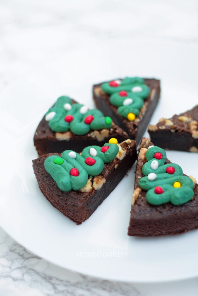 Alberi di Natale Brownies