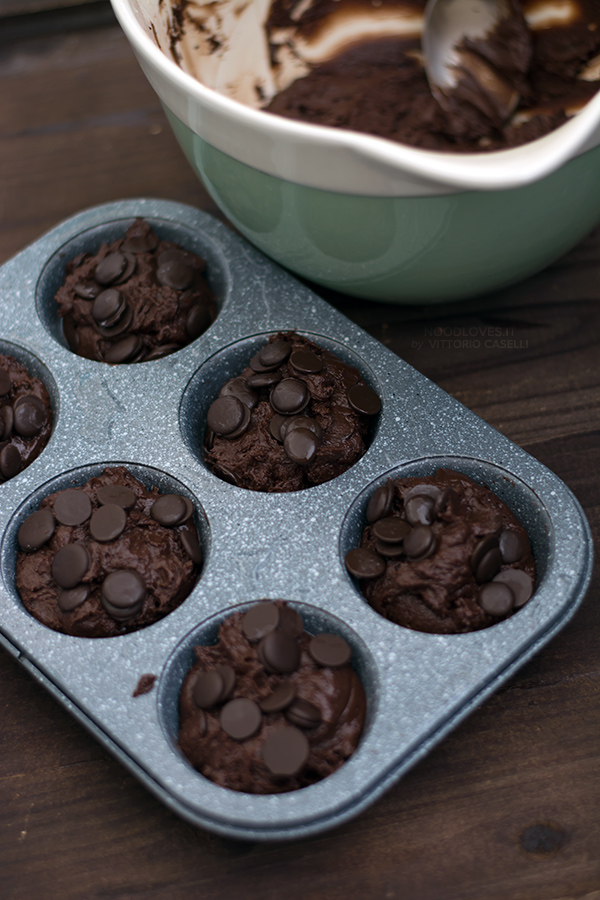 Muffins al cioccolato