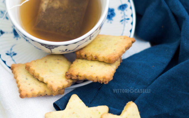 Biscotti con frolla alle mandorle