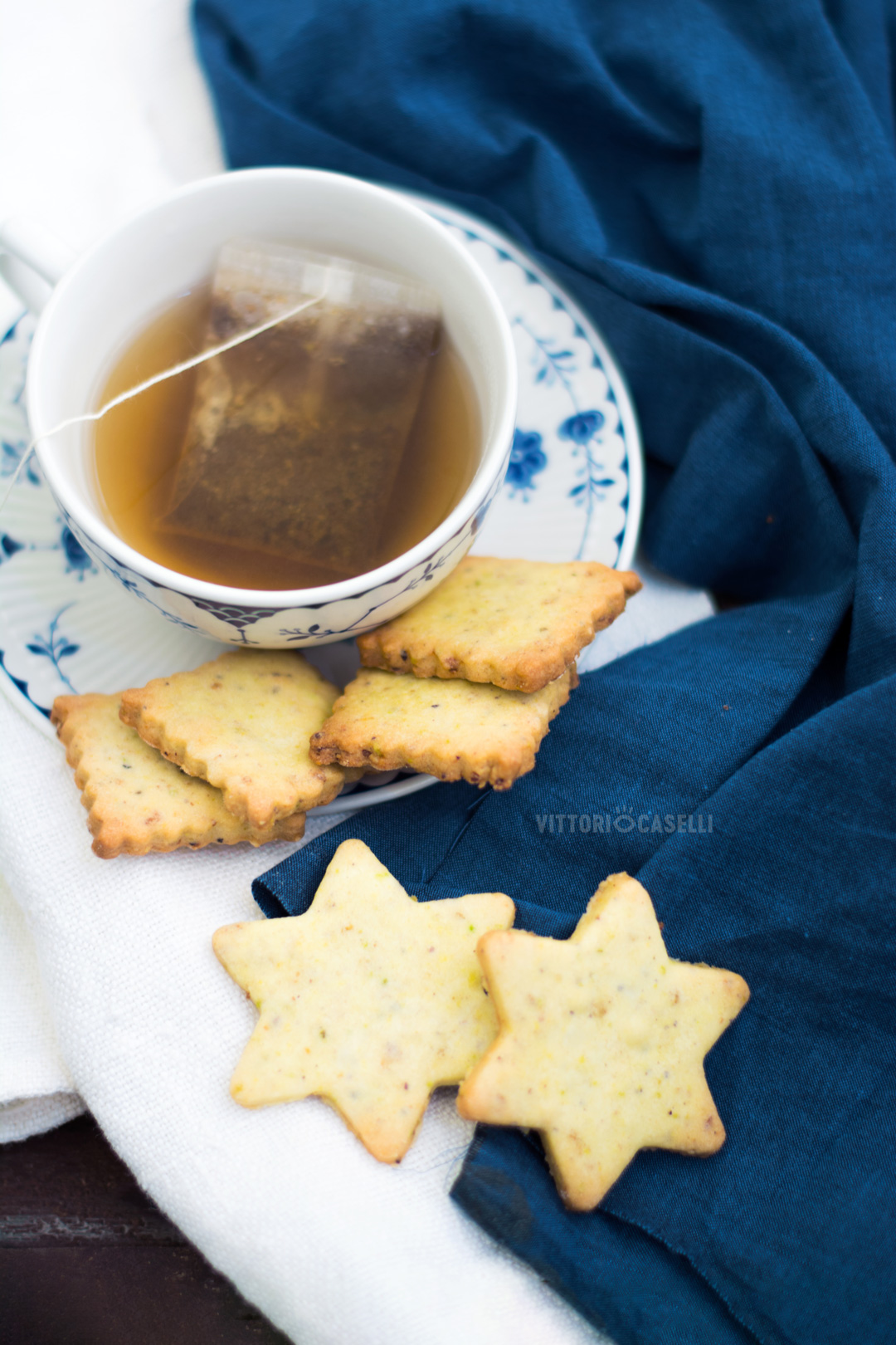 Biscotti con frolla alle mandorle