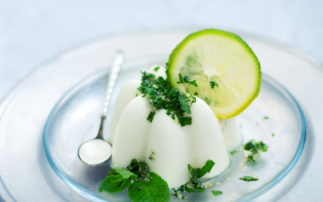 Panna cotta al mojito